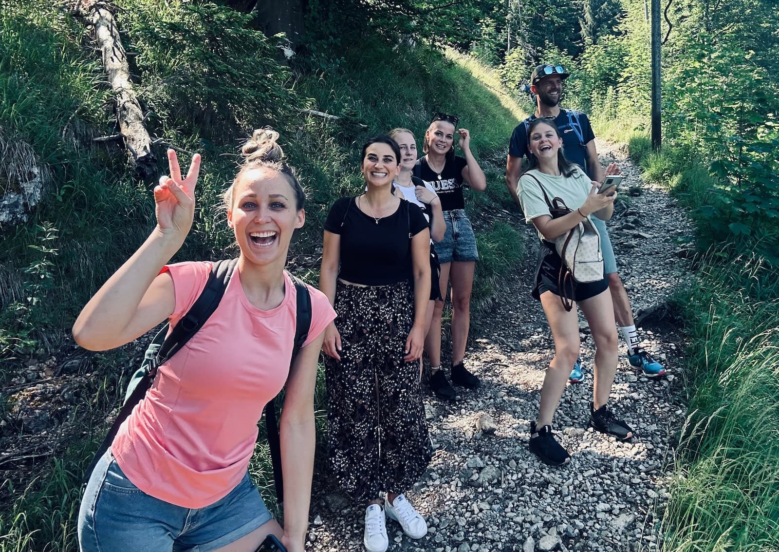 Team Dr. Vogtner beim gemeinsamen Ausflug